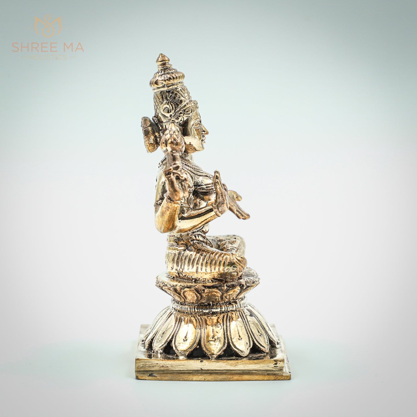 lakshmi 5" inch Panchalogam bronze idol - Shree Ma Sculptures