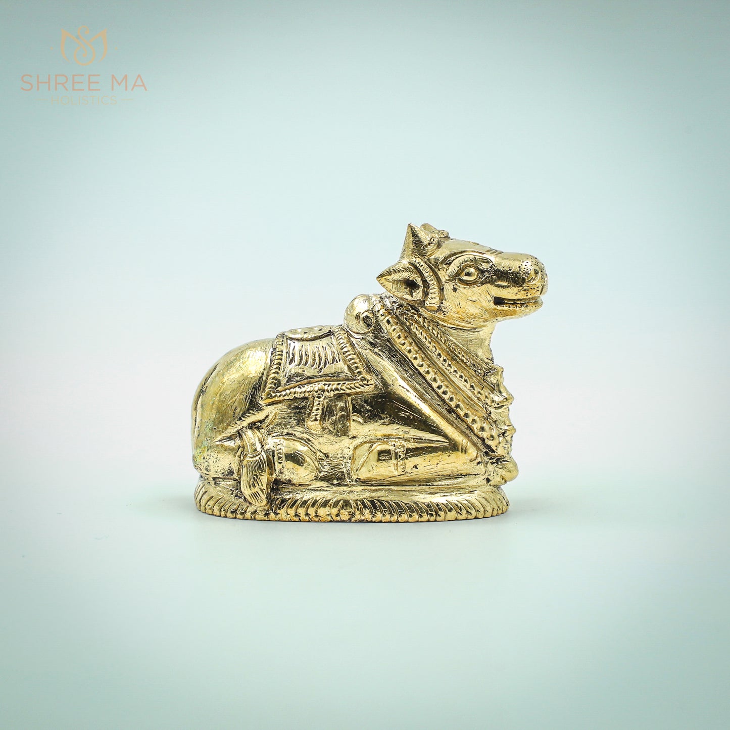 Nandhi 2.5-Inch Bronze Idol - Shree Ma Sculptures