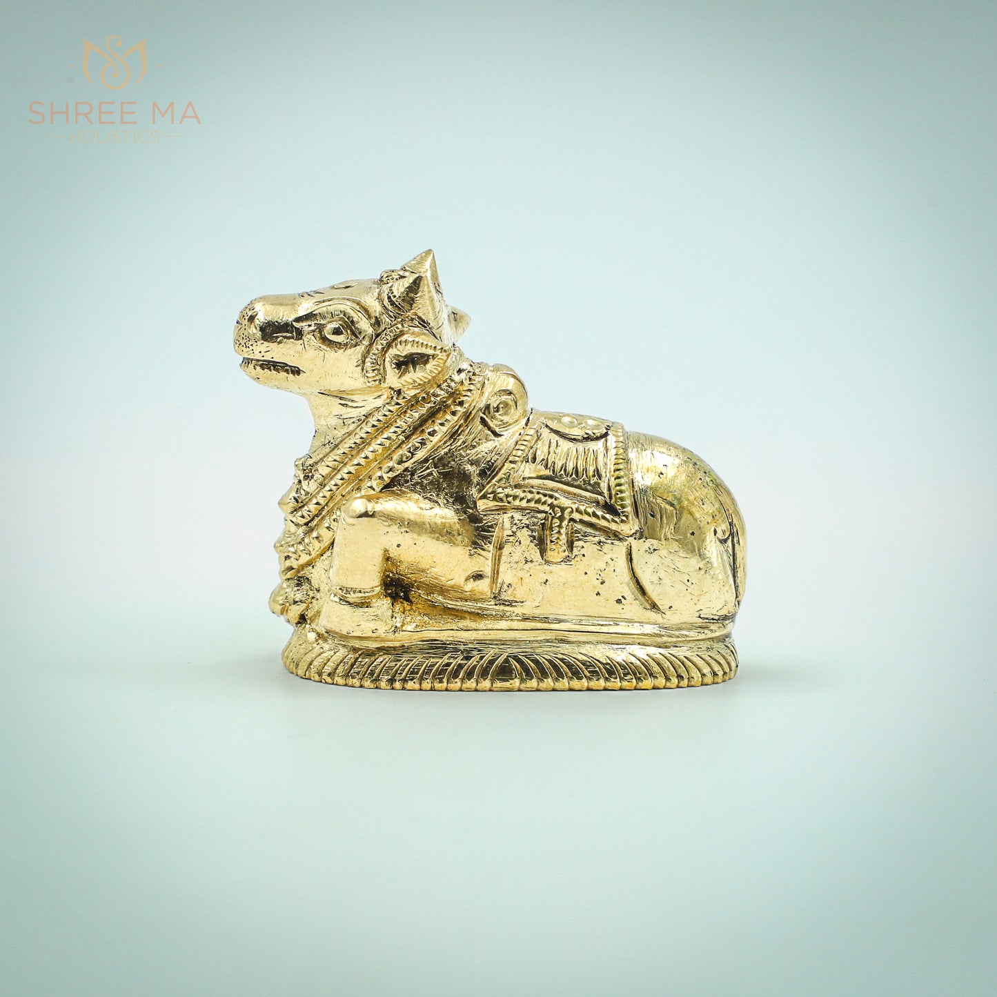 Nandhi 2.5-Inch Bronze Idol - Shree Ma Sculptures