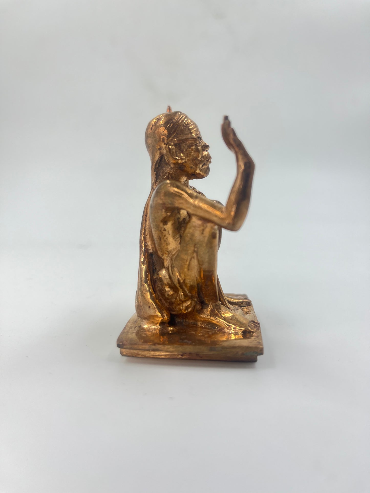 Kanchi Periyava 3-Inch Panchaloha Bronze Idol - Shree Ma Sculptures