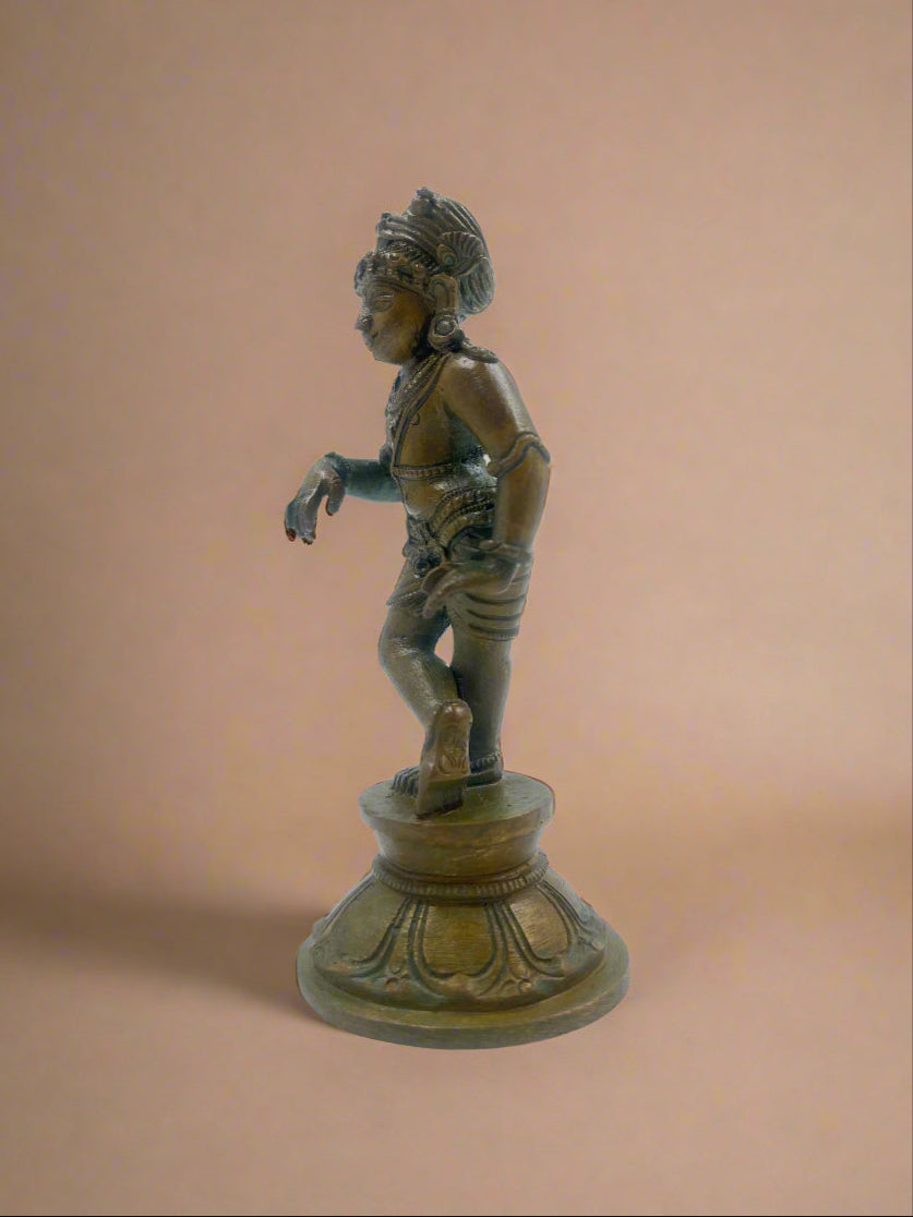 Rishabadevar 4-Inch Idol | Bronze Panchaloha Sculpture - Shree Ma Sculptures