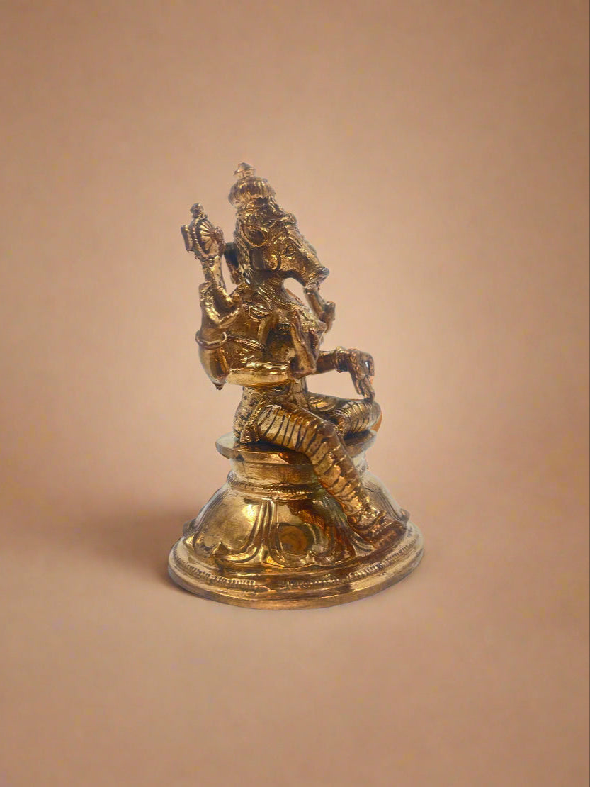 Varahiamman 4-Inch Statue | Bronze Panchaloha Idol