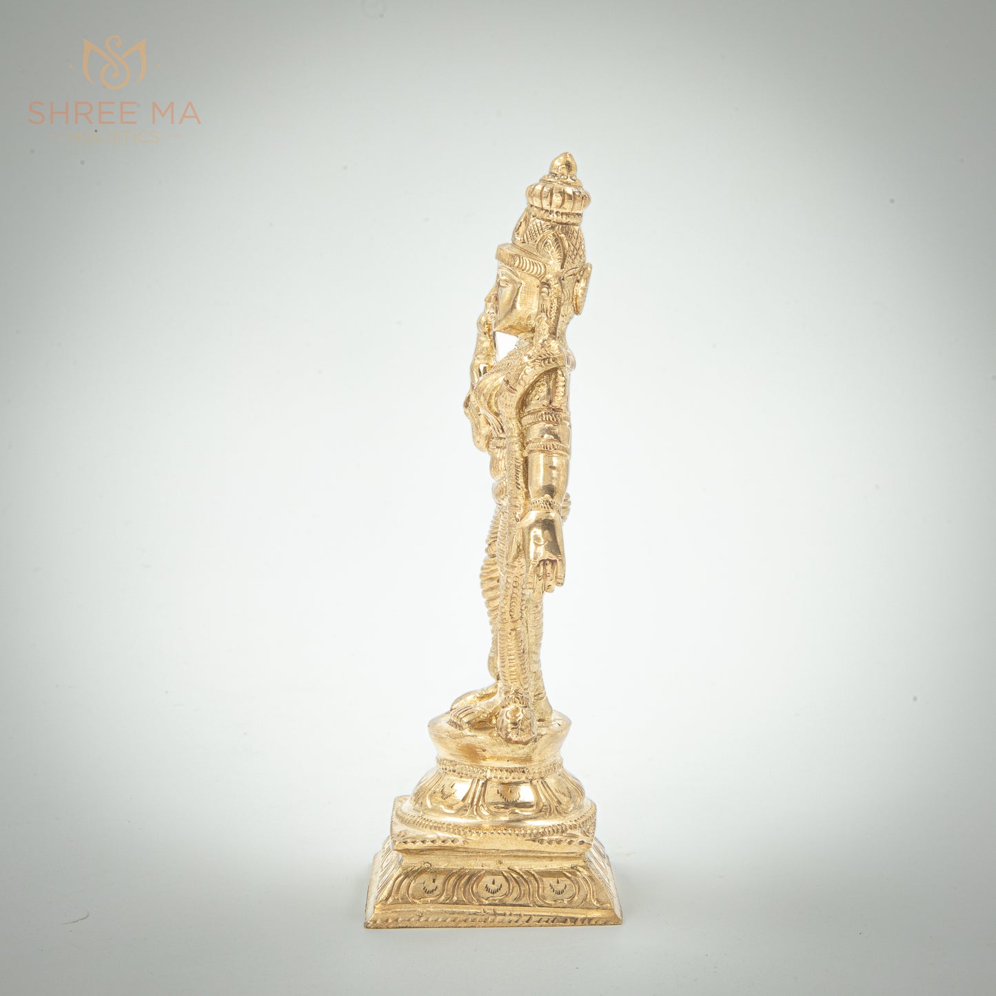 Meenakshi 6" inches panchaloha panchalogam Bronze Idol - Shree Ma Sculptures