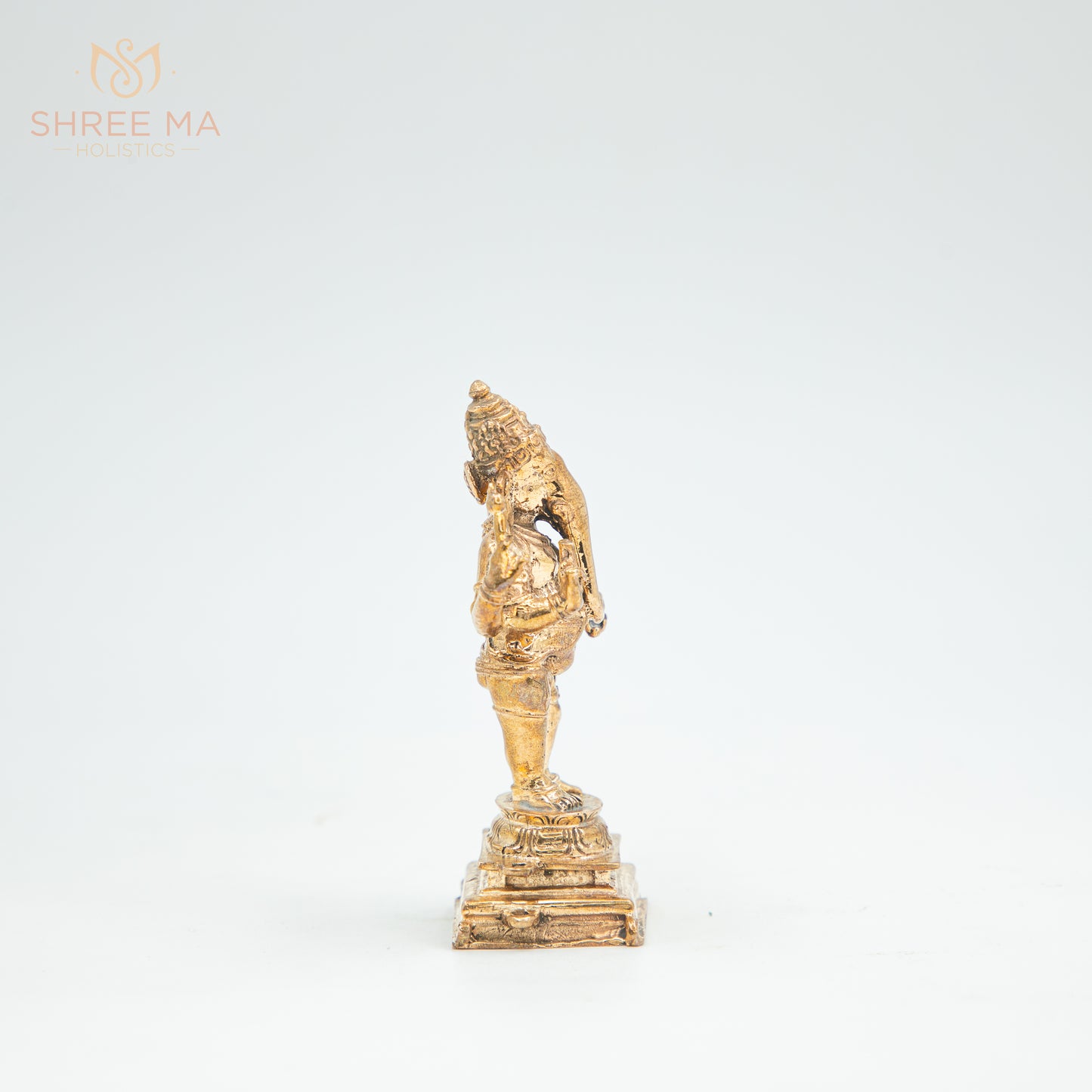 Thiruvanaikkaval Vinayagar 4" inches Panchaloha idol - Shree Ma Sculptures