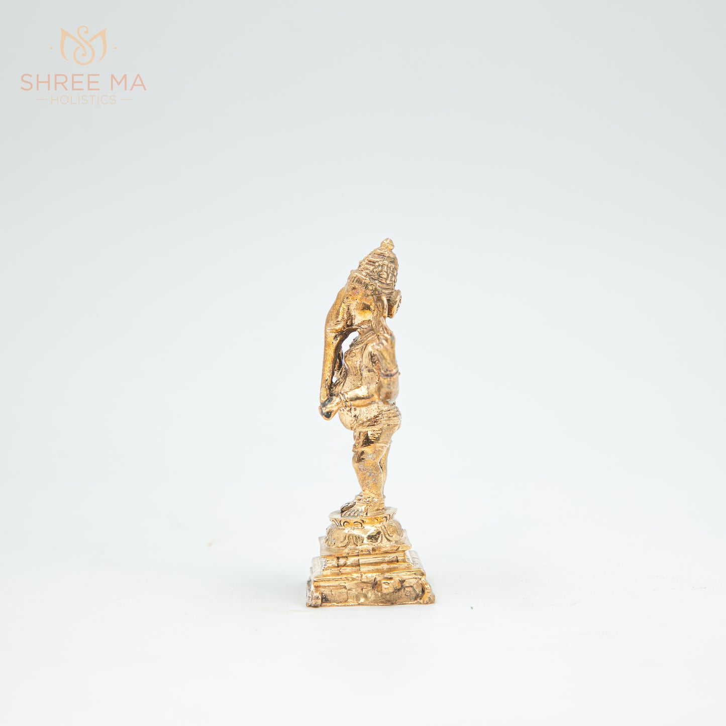 Thiruvanaikkaval Vinayagar 4" inches Panchaloha idol - Shree Ma Sculptures