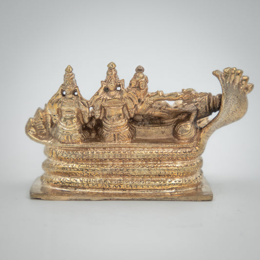 Ranganathar 2.5" inches Panchaloha bronze idol - Shree Ma Sculptures