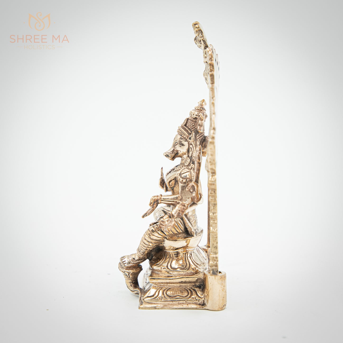 Varahi Amman 5.5" | Handmade | Madhuchista-Vidhana (Lost-Wax casting) | Panchaloha Bronze from Swamimalai - Shree Ma Sculptures