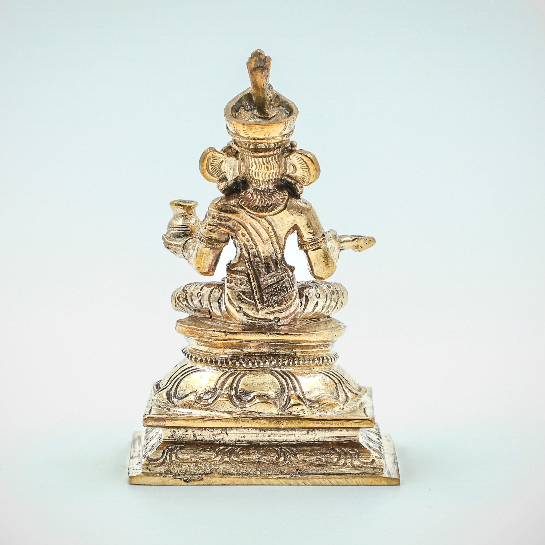 Annapurani 3-Inch Panchaloha Bronze Idol - Shree Ma Sculptures