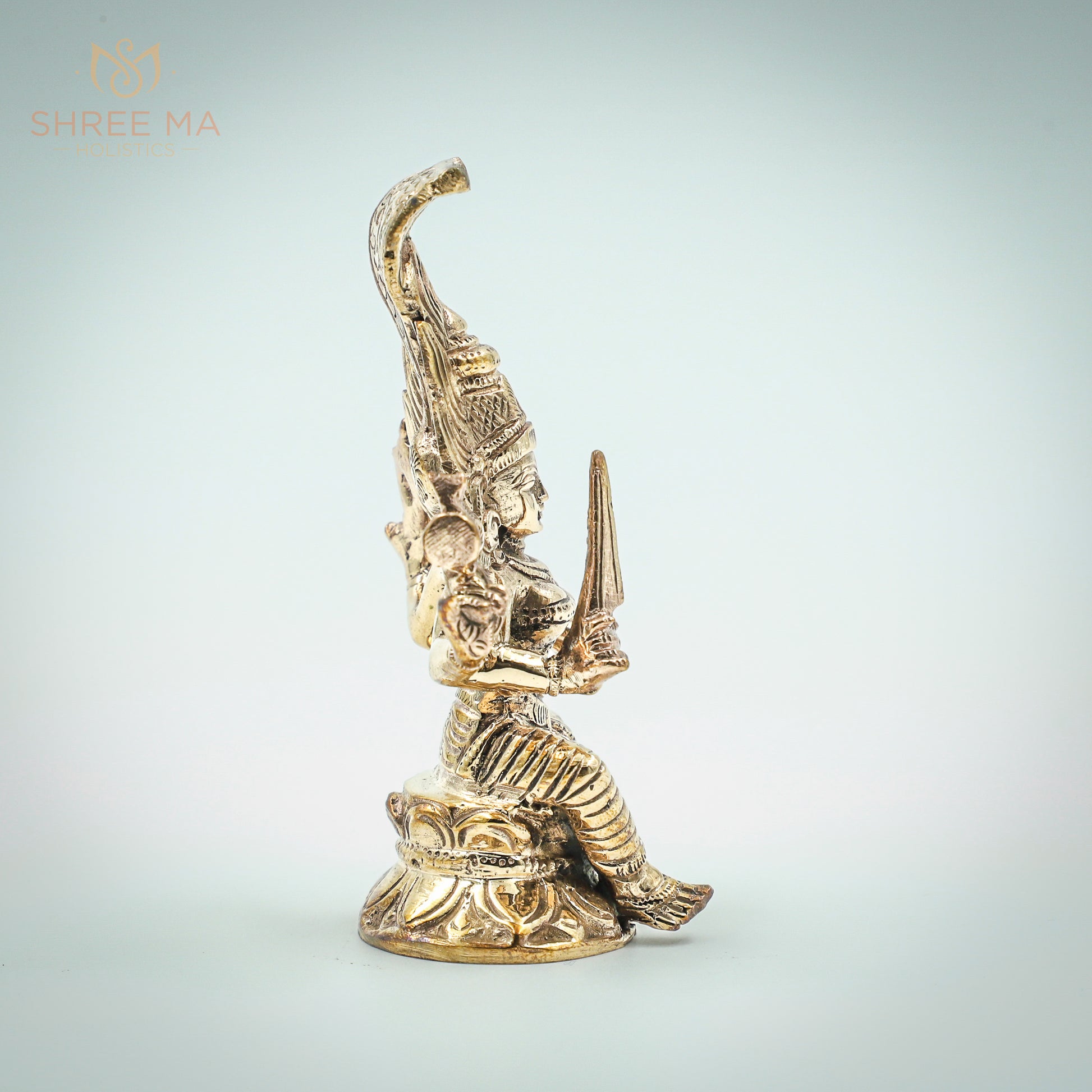 Mariyamman 4" inches Panchalogam Bronze Idol - Shree Ma Sculptures