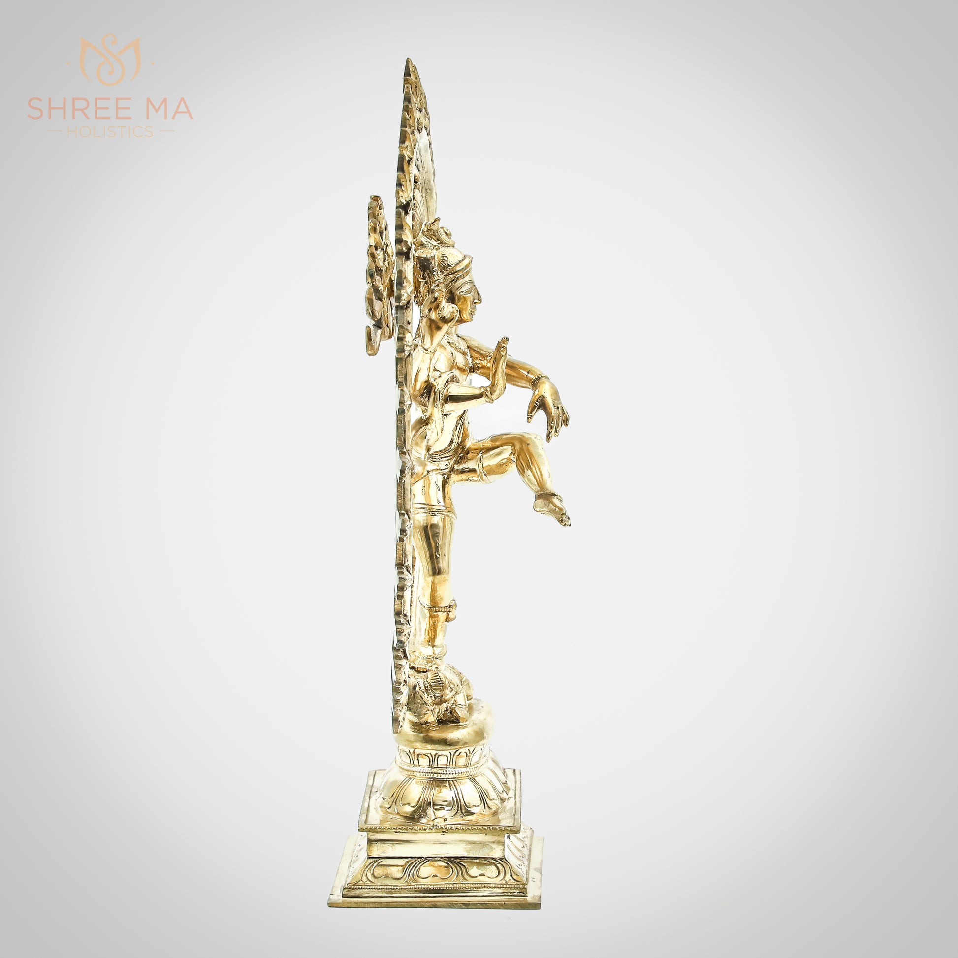 Natarajar 13" | Handmade | Madhuchista-Vidhana (Lost-Wax casting) | Panchaloha Bronze from Swamimalai - Shree Ma Sculptures