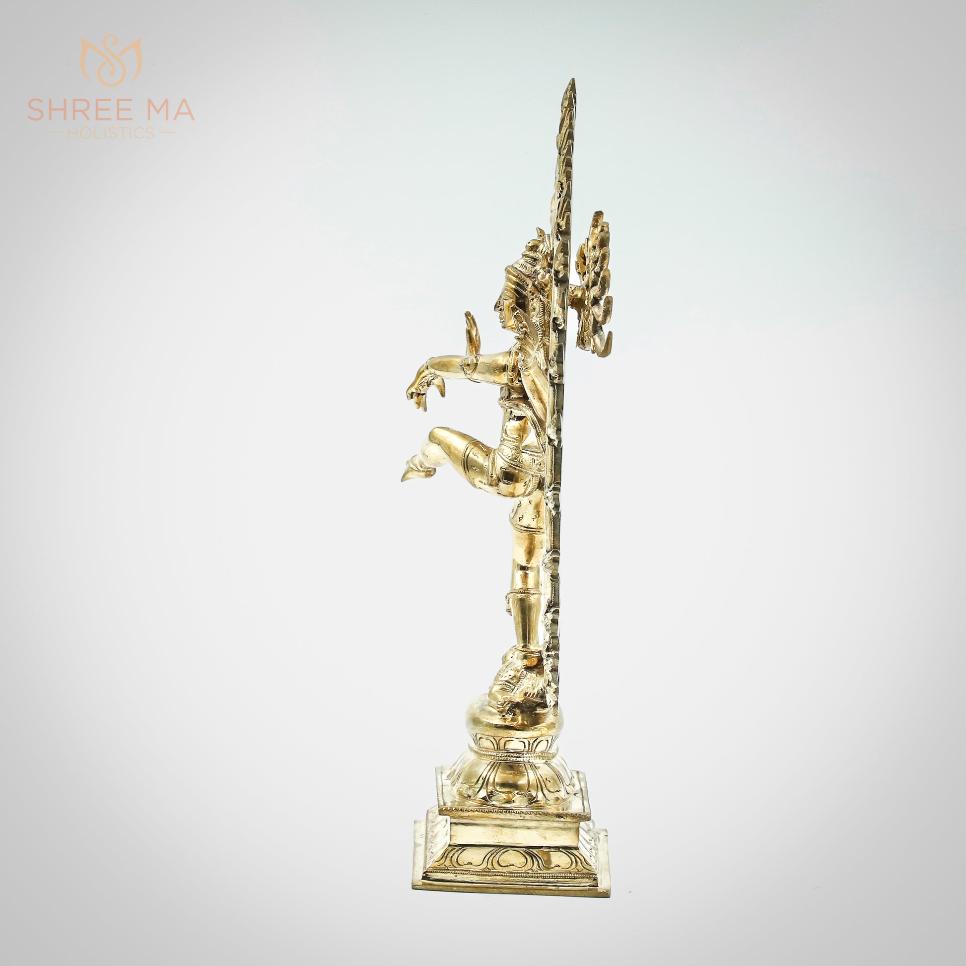 Natarajar 13" | Handmade | Madhuchista-Vidhana (Lost-Wax casting) | Panchaloha Bronze from Swamimalai - Shree Ma Sculptures