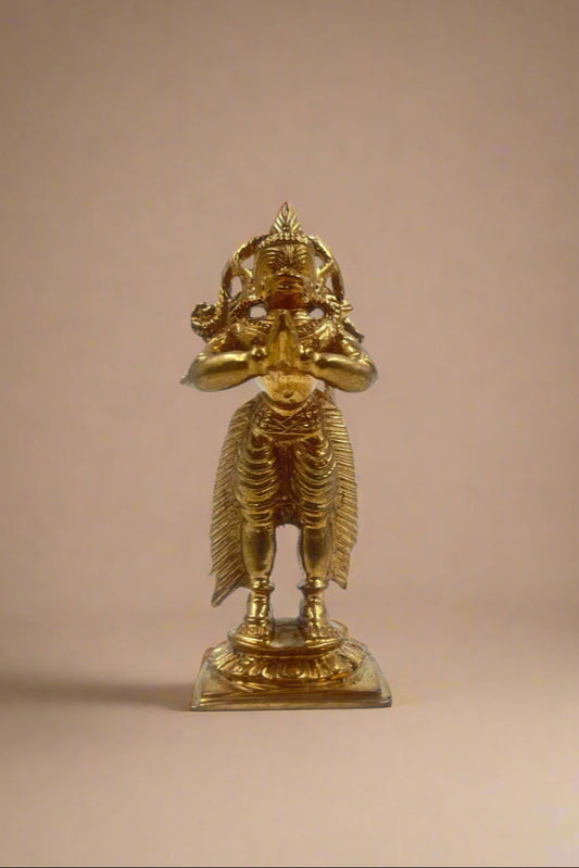 Standing Hanuman 2.5-inch Bronze Idol