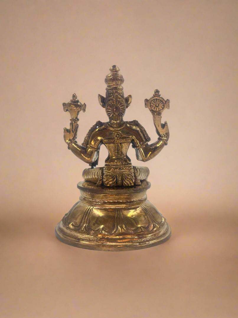 Varahiamman 4-Inch Statue | Bronze Panchaloha Idol