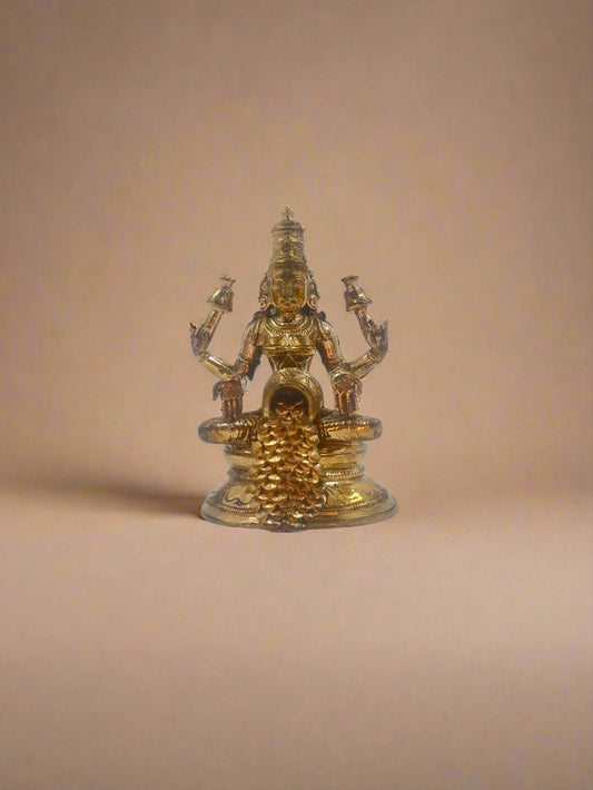 Gubera Lakshmi 3.5-inch | Panchaloha Idol