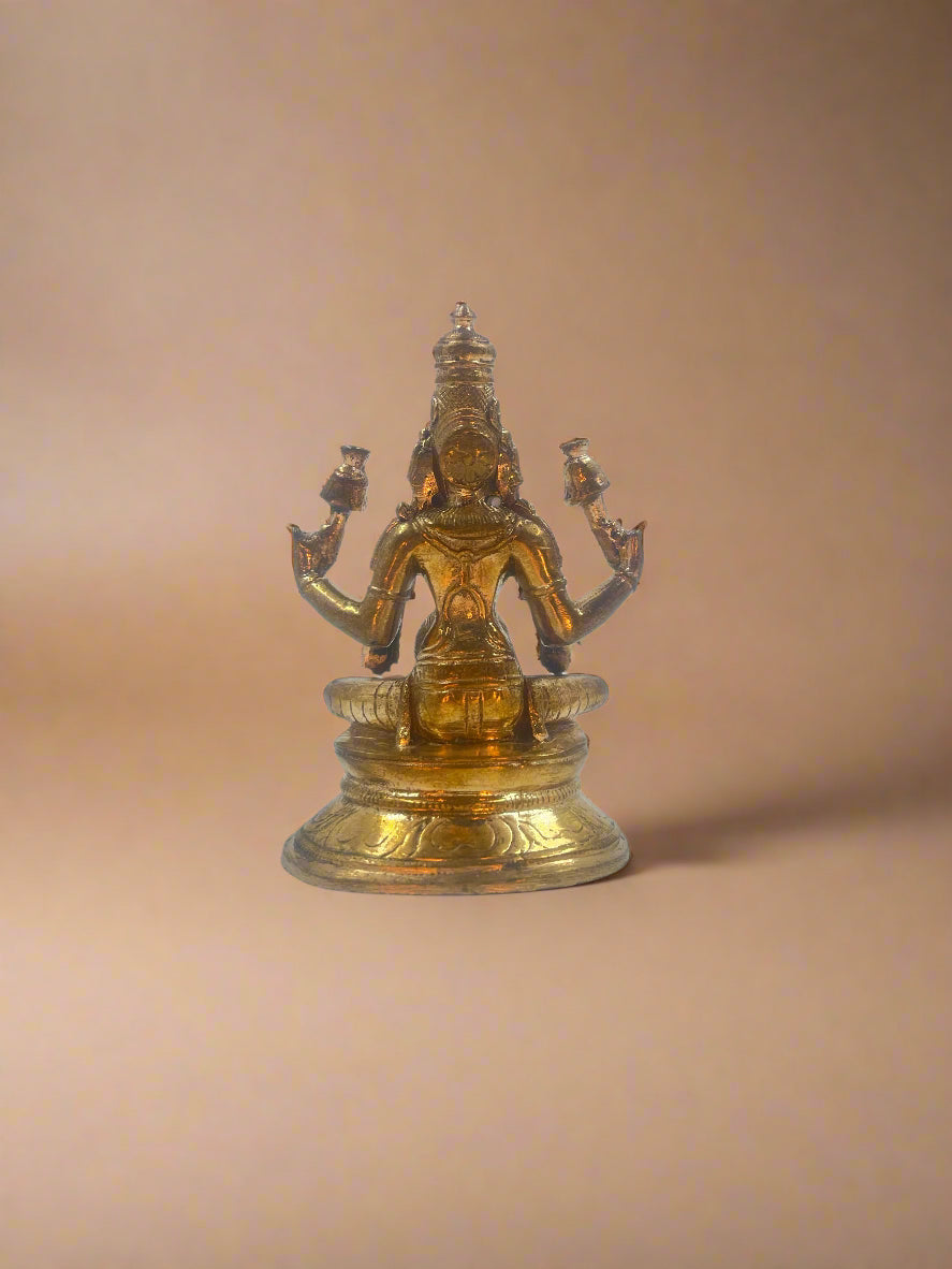 Gubera Lakshmi 3.5-inch | Panchaloha Idol