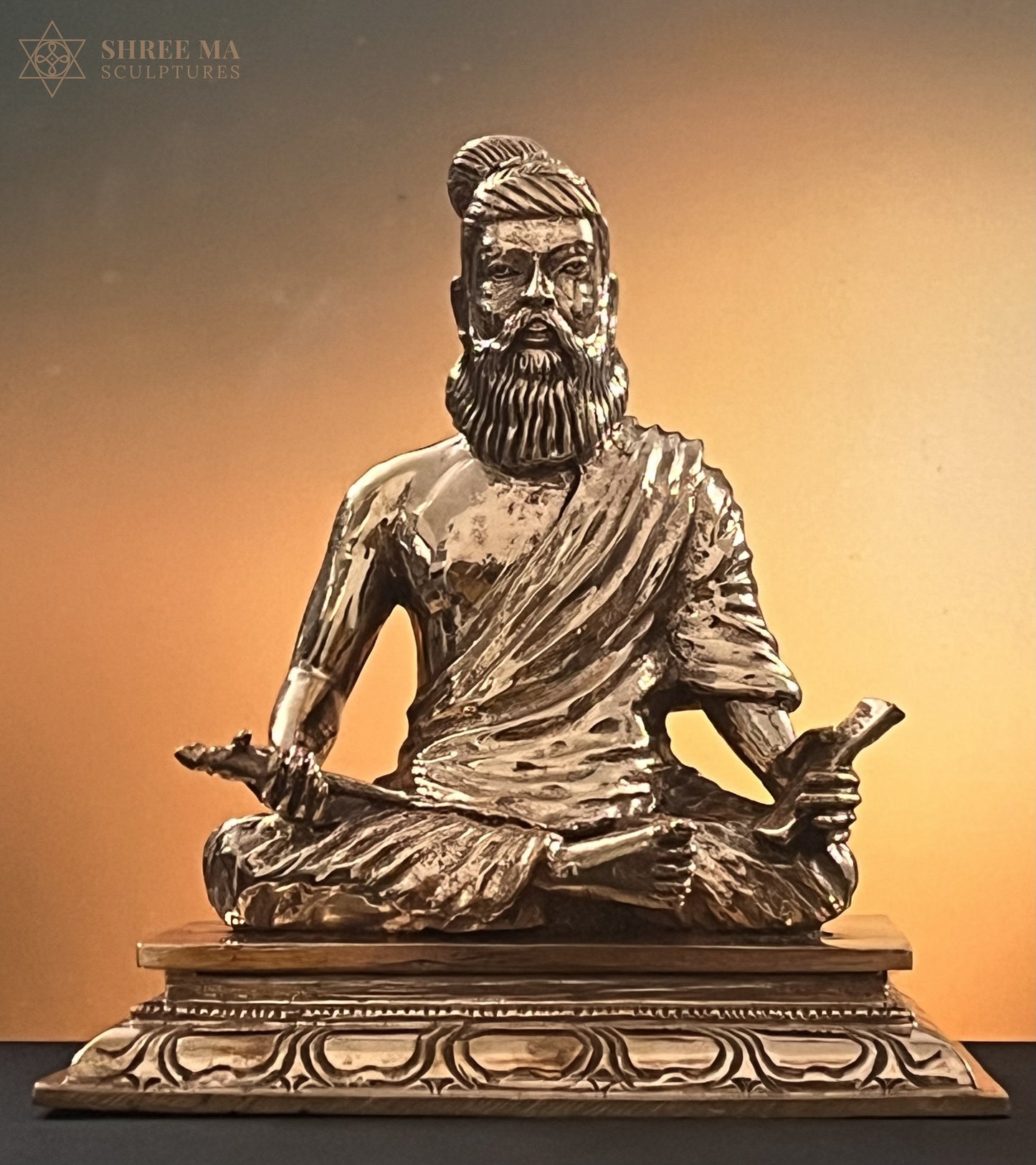 Thiruvalluvar 5" Panchaloha (Impon) Idol | Symbol of Wisdom and Virtue