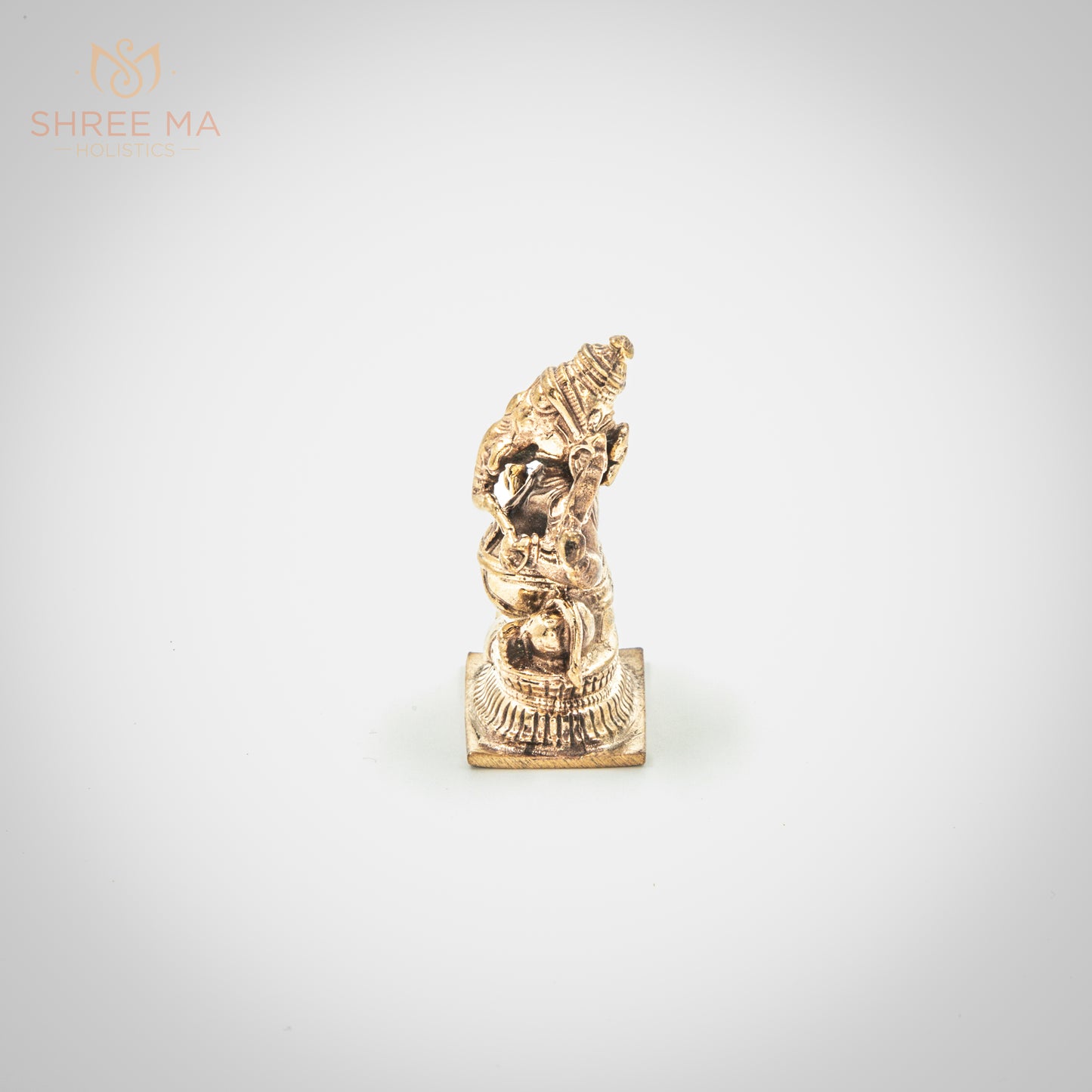 Ganesha 1.5" inches panchaloha idol - Shree Ma Sculptures