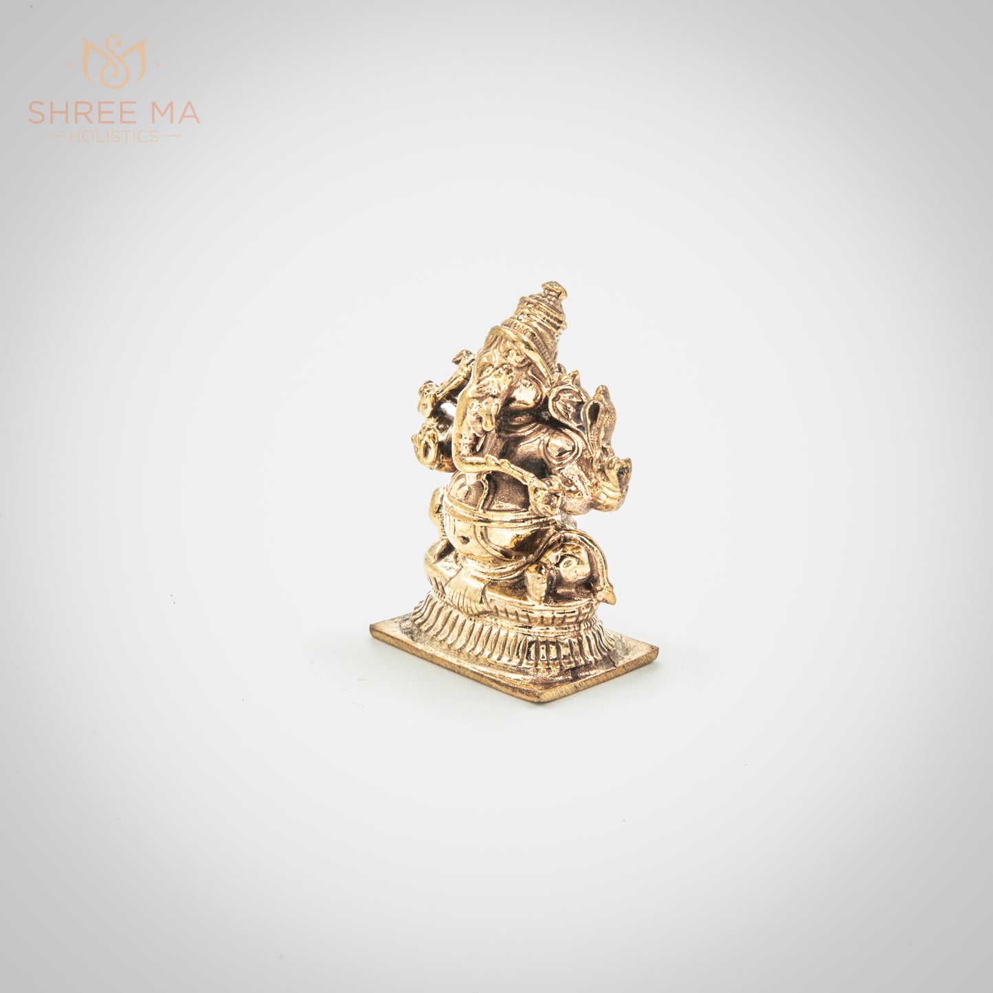 Ganesha 1.5" inches panchaloha idol - Shree Ma Sculptures