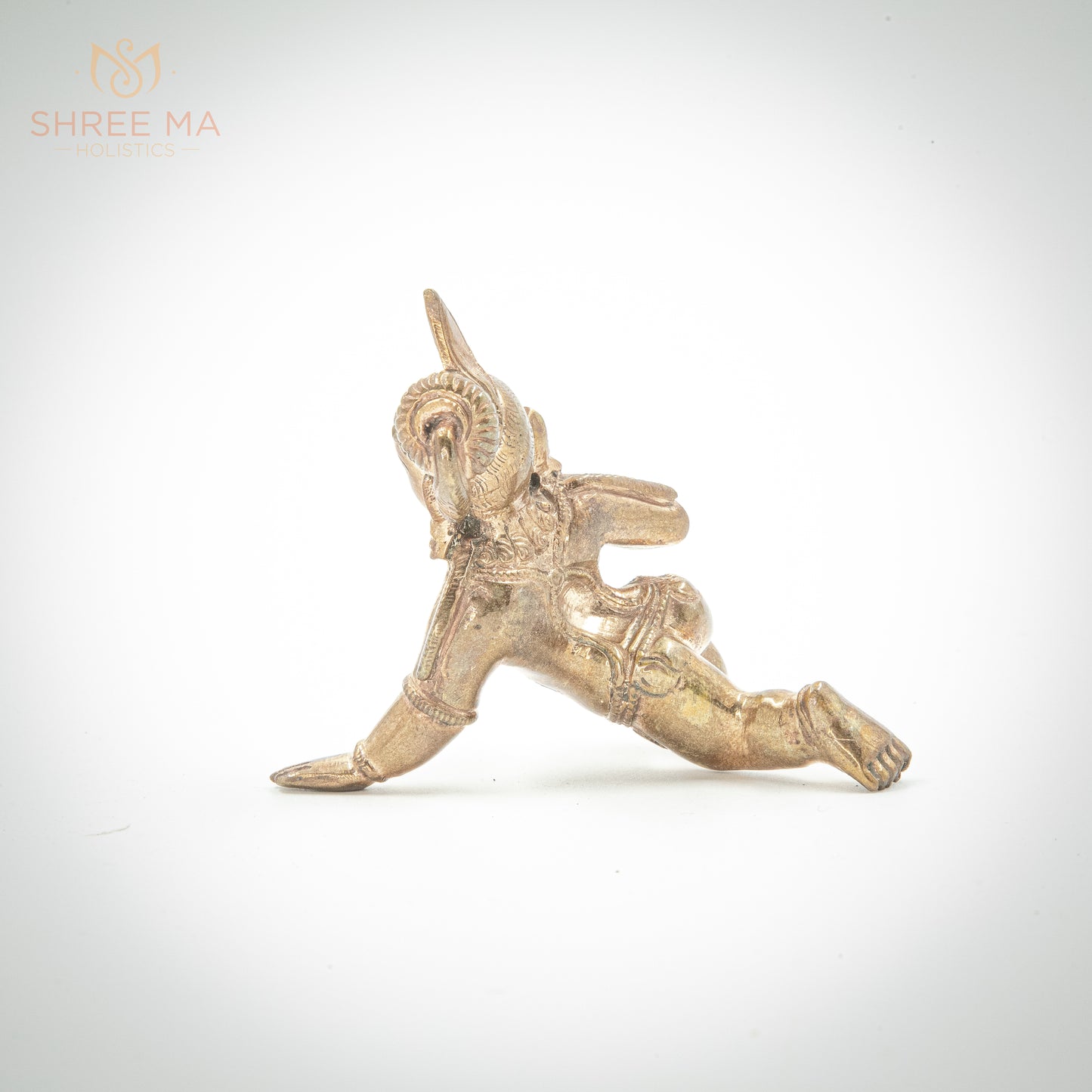 Krishna crawling 3" | Madhuchista-Vidhana (Lost-Wax casting) | Panchaloha Bronze from Swamimalai