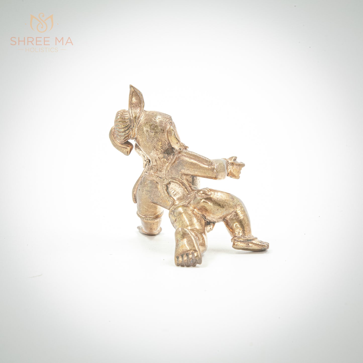 Krishna crawling 3" | Madhuchista-Vidhana (Lost-Wax casting) | Panchaloha Bronze from Swamimalai