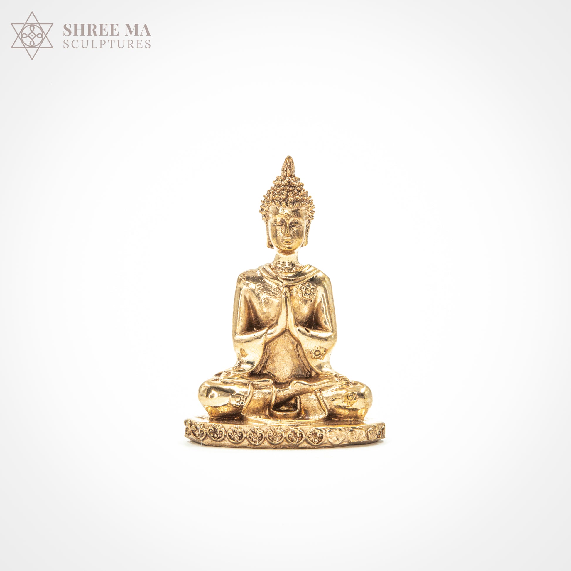 Buddha Bronze Idol 3" inches - Shree Ma Sculptures