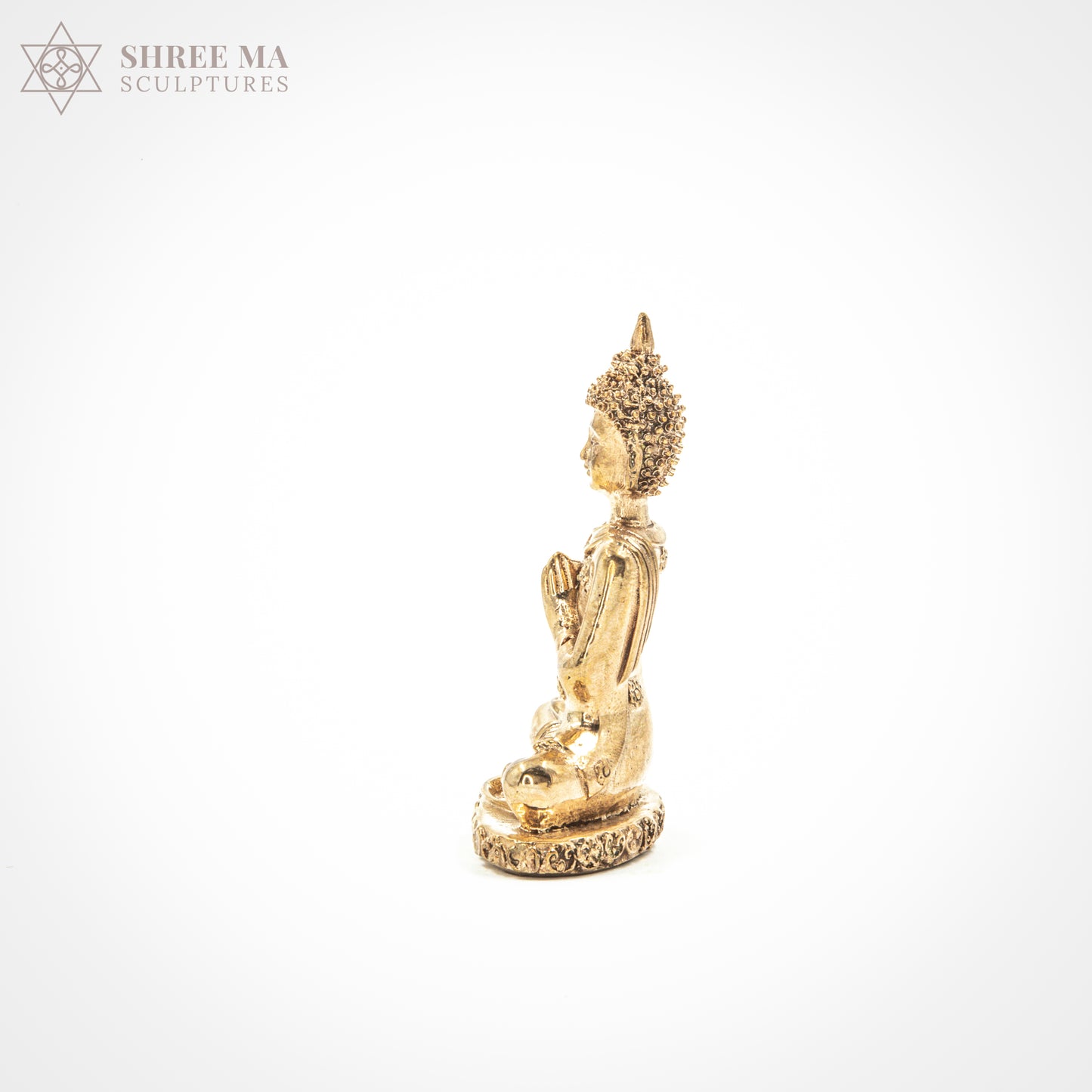 Buddha Bronze Idol 3" inches - Shree Ma Sculptures