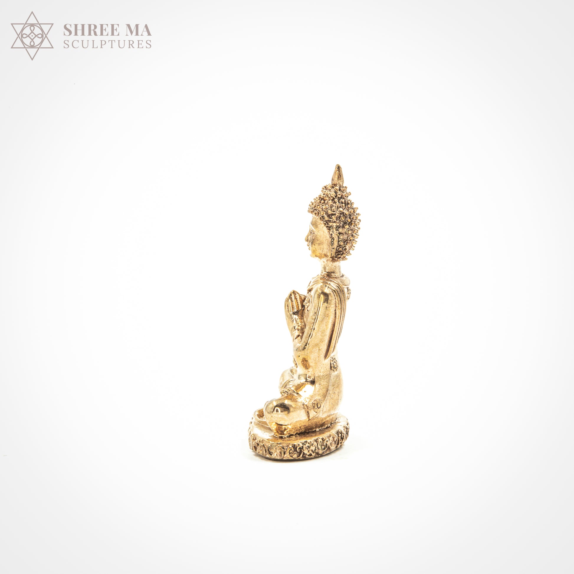 Buddha Bronze Idol 3" inches - Shree Ma Sculptures