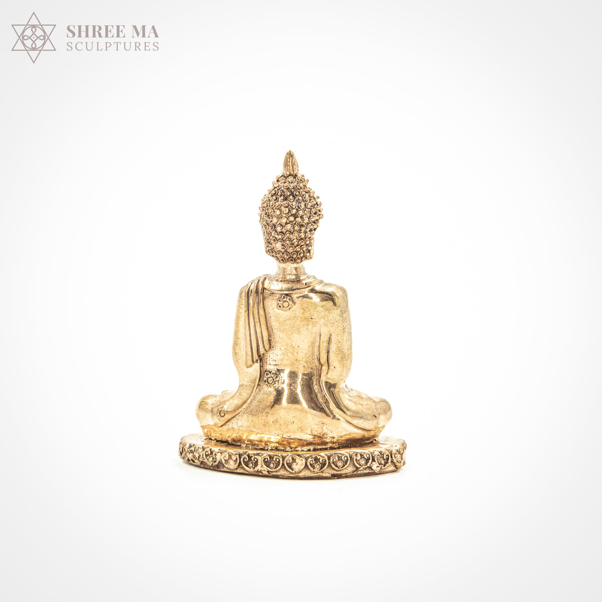 Buddha Bronze Idol 3" inches - Shree Ma Sculptures