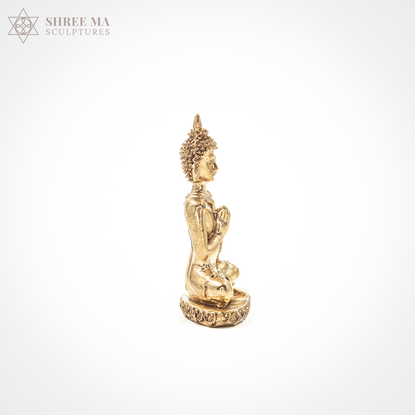 Buddha Bronze Idol 3" inches - Shree Ma Sculptures