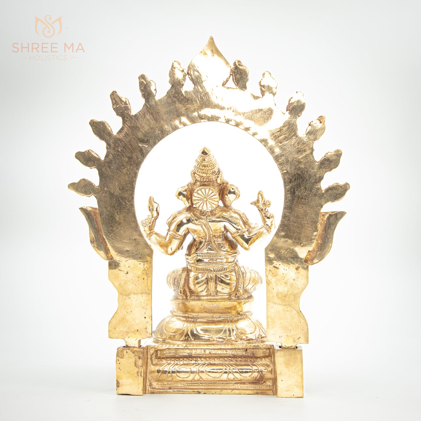 Ganesha 10" | Handmade | Madhuchista-Vidhana (Lost-Wax casting) | Panchaloha Bronze from Swamimalai