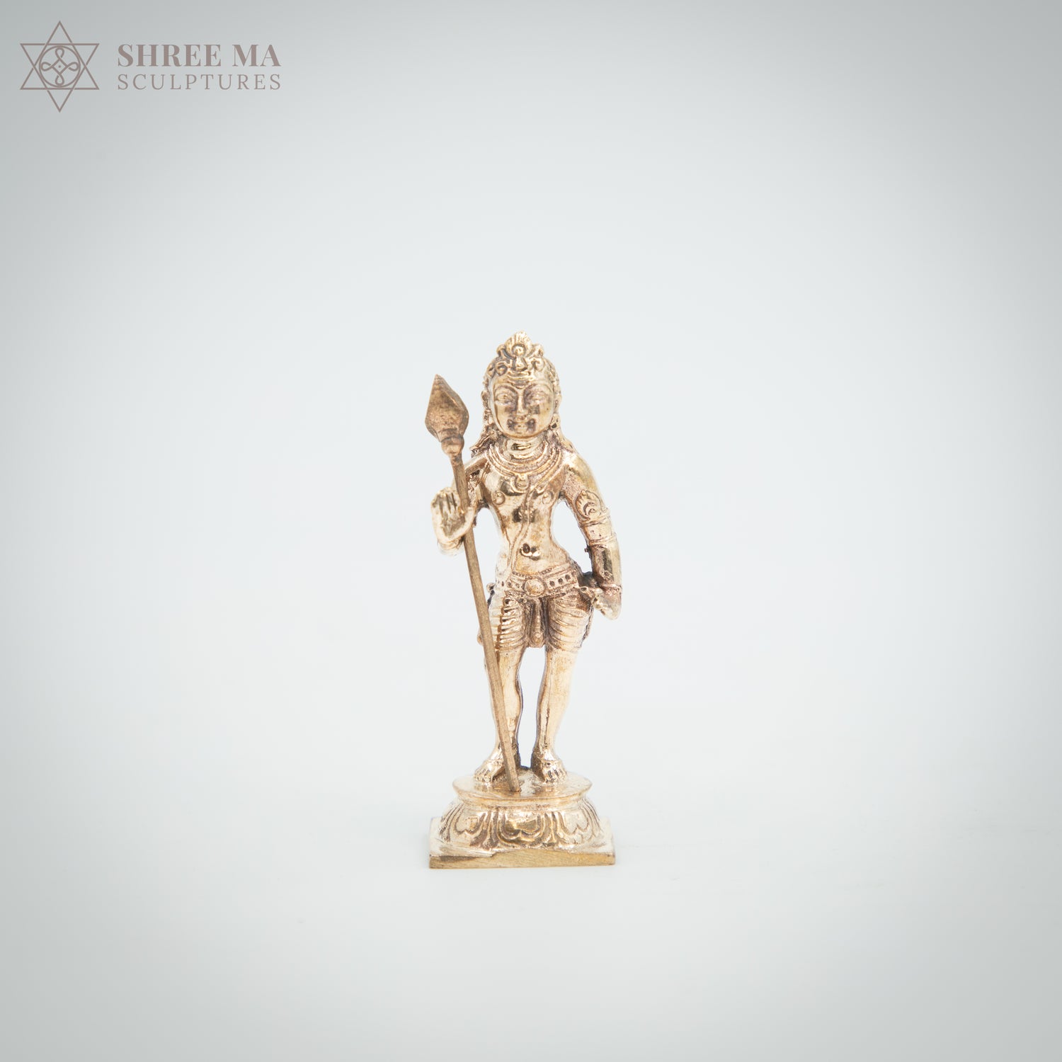 Balamurugan 2.5" inches Panchalogam Bronze idol - Shree Ma Sculptures