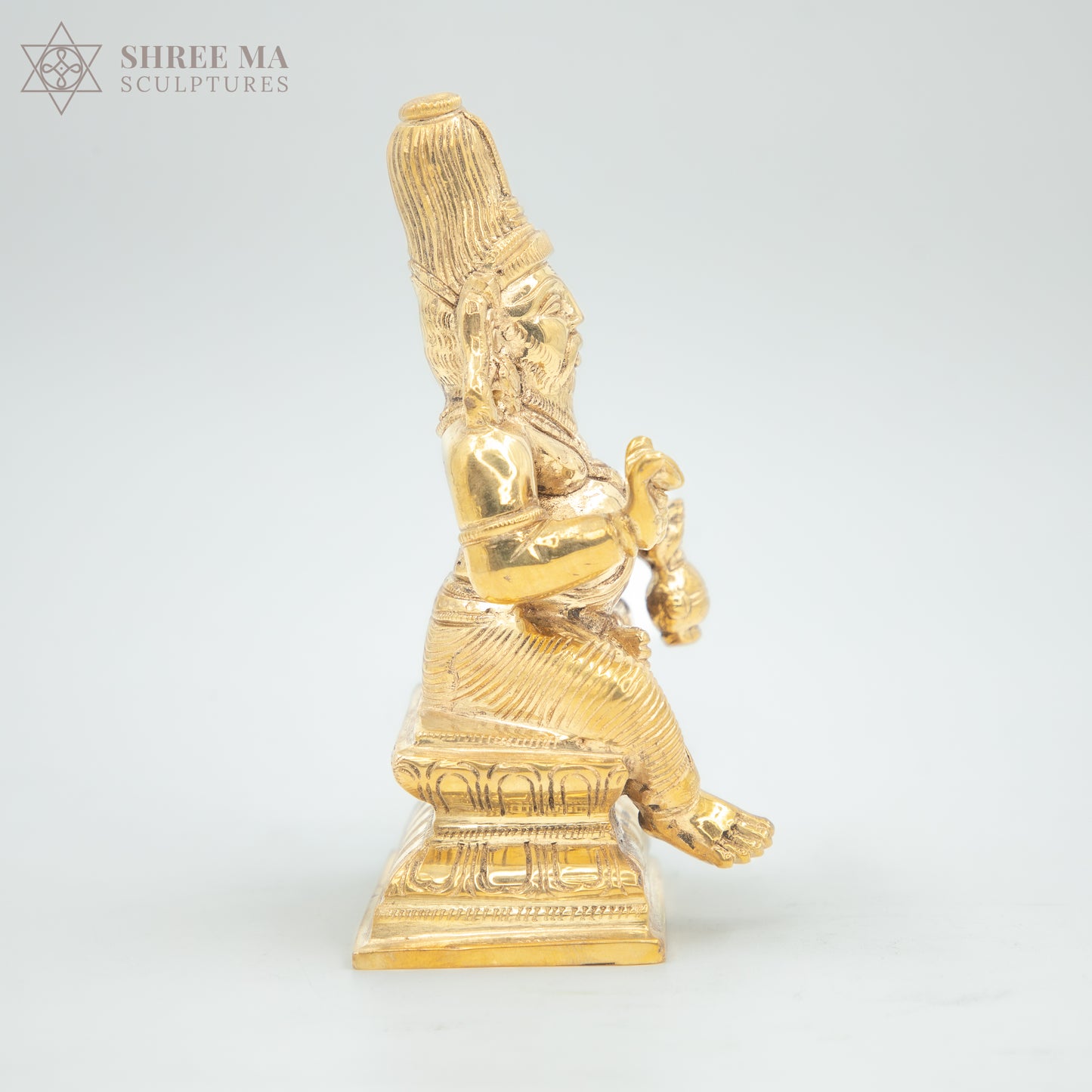 Agasthya Muni 6" inches panchaloha idol