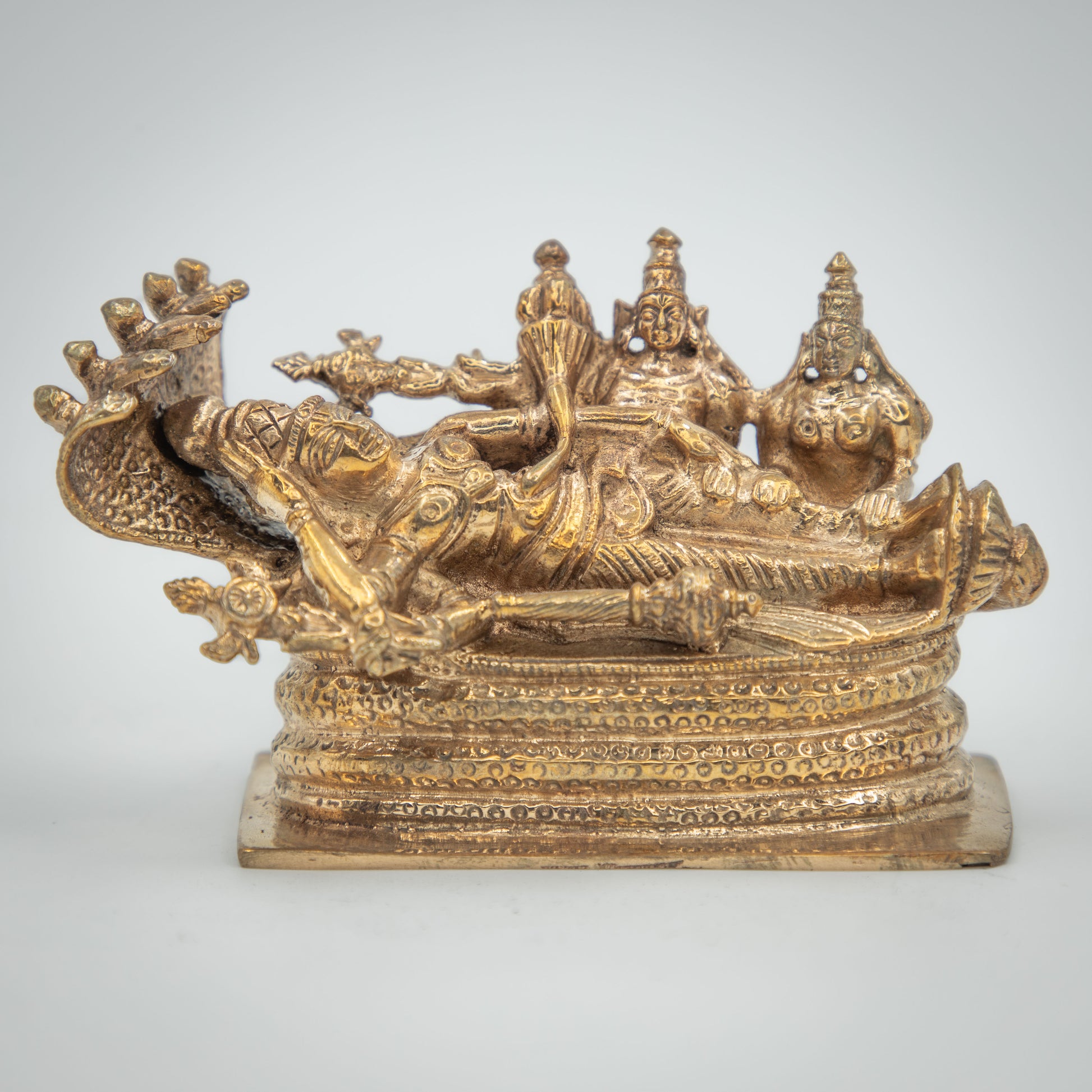 Ranganathar 2.5" inches Panchaloha bronze idol - Shree Ma Sculptures