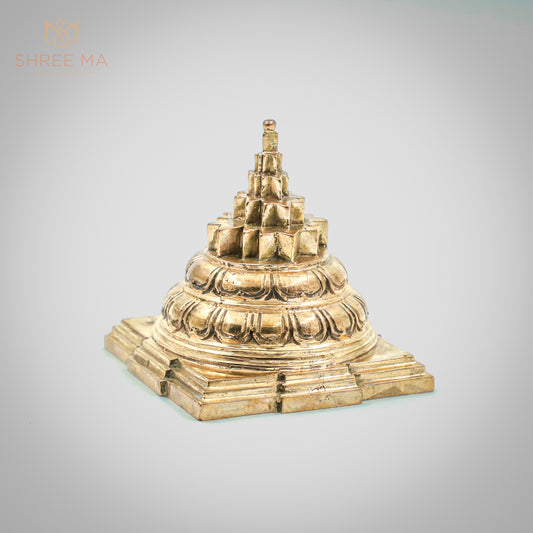 Mahameru 4" inches panchalogam bronze idol - Shree Ma Sculptures